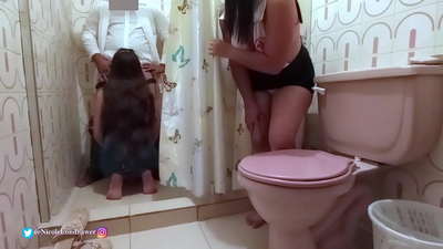 Nurse finds doctor fucking patient in hospital toilet / PART 1 / NicoleLondrawer / Chiquicandy