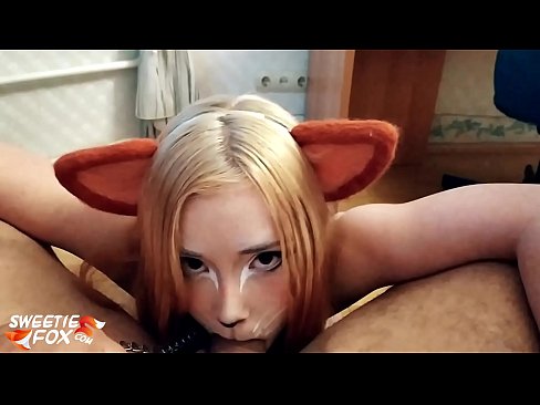 ❤️ Kitsune swallowing cock and cum in her mouth ❌ Porno at en-gb.liporno.ru ❤
